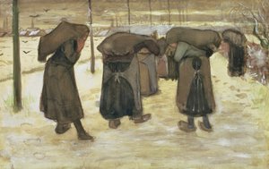 Mogli dei Minatori che trasportano sacchi di carbone, 1882